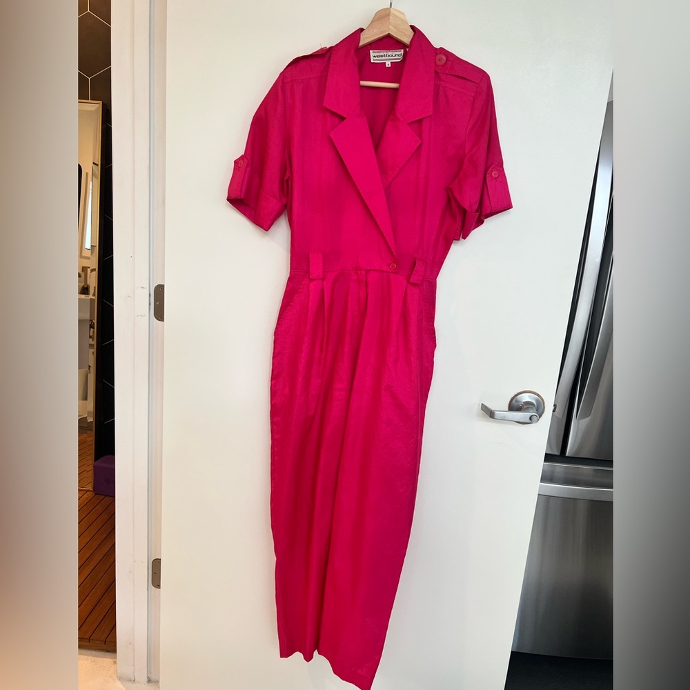 Vintage westbound jumper. Hot pink